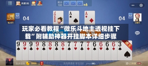 玩家必看教程“微乐斗地主透视挂下载”附辅助神器开挂脚本详细步骤-第2张图片