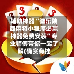 辅助神器“微乐陕西麻将小程序必赢神器免费安装”专业师傅带你一起了解(确实有挂-第2张图片