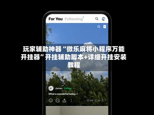 玩家辅助神器“微乐麻将小程序万能开挂器	”开挂辅助脚本+详细开挂安装教程-第2张图片