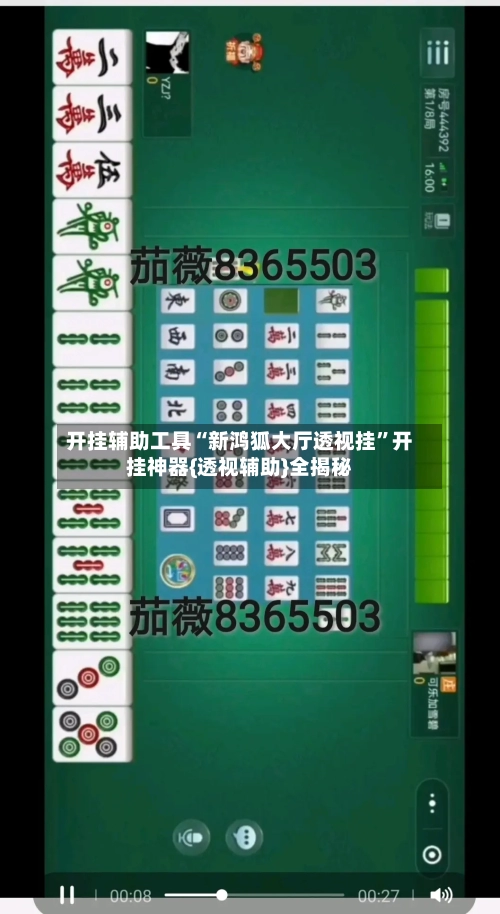 开挂辅助工具“新鸿狐大厅透视挂”开挂神器{透视辅助}全揭秘-第3张图片