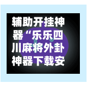 辅助开挂神器“乐乐四川麻将外卦神器下载安装”智能游戏透视辅助专家-第3张图片