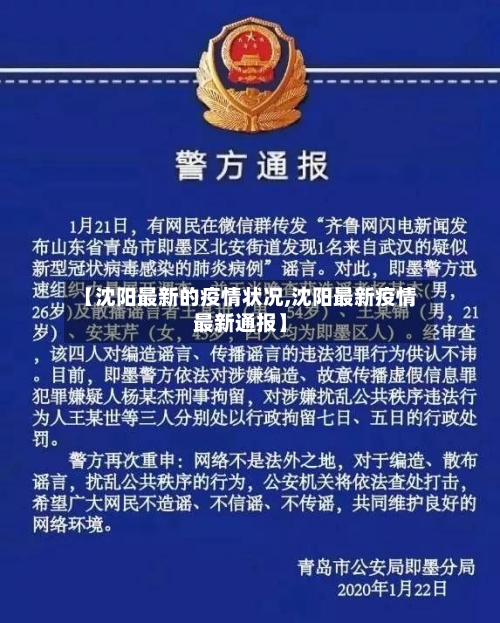 【沈阳最新的疫情状况,沈阳最新疫情最新通报】-第2张图片
