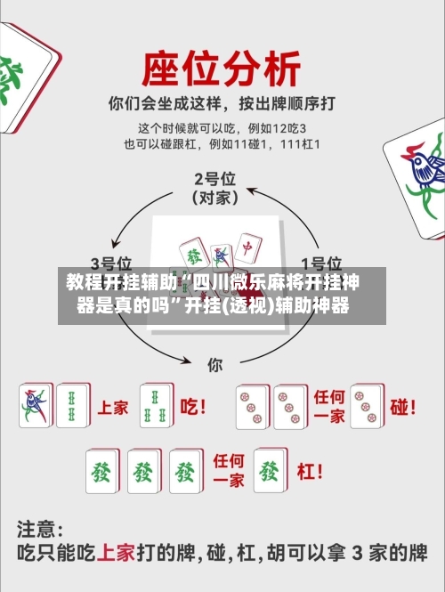 教程开挂辅助“四川微乐麻将开挂神器是真的吗”开挂(透视)辅助神器-第2张图片