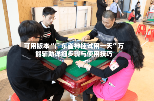 可用版本“广东雀神挂试用一天	”万能辅助详细步骤与使用技巧-第3张图片