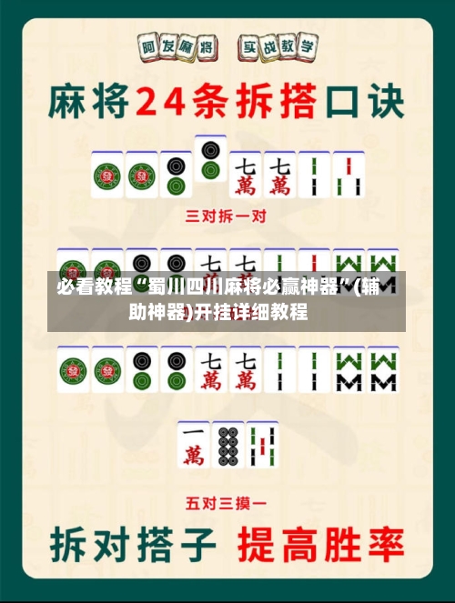 必看教程“蜀川四川麻将必赢神器”(辅助神器)开挂详细教程-第1张图片