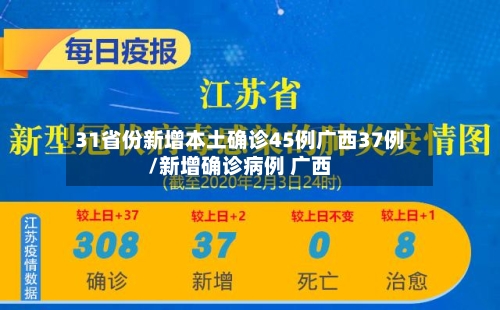 31省份新增本土确诊45例广西37例/新增确诊病例 广西-第1张图片