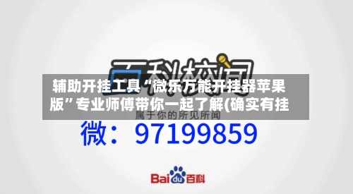 辅助开挂工具“微乐万能开挂器苹果版”专业师傅带你一起了解(确实有挂-第2张图片