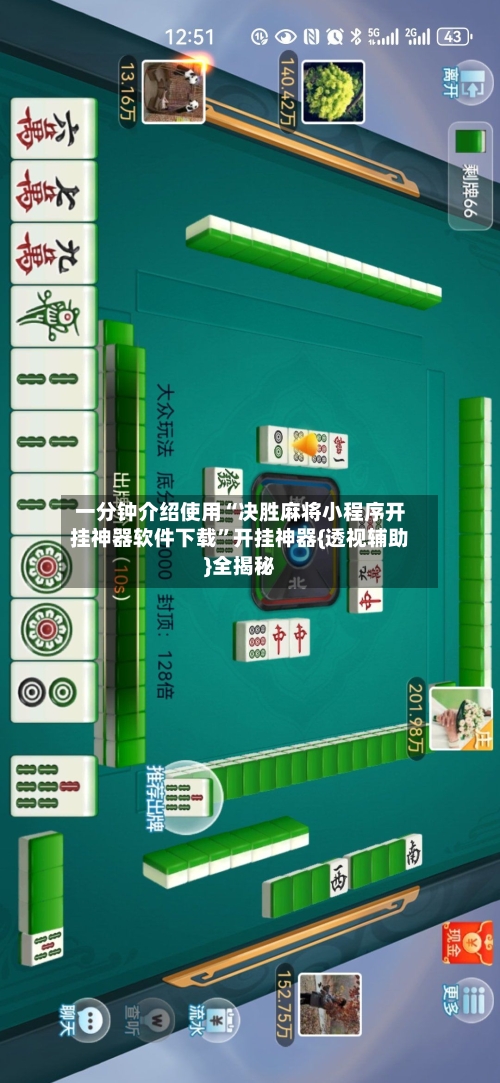 一分钟介绍使用“决胜麻将小程序开挂神器软件下载”开挂神器{透视辅助}全揭秘-第2张图片