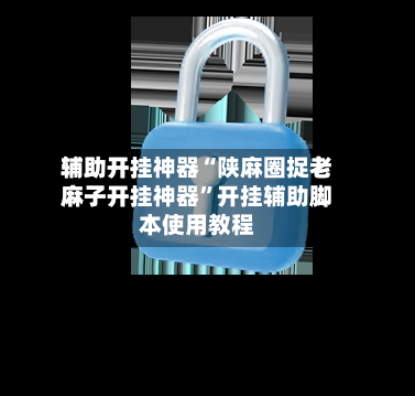 辅助开挂神器“陕麻圈捉老麻子开挂神器”开挂辅助脚本使用教程-第2张图片
