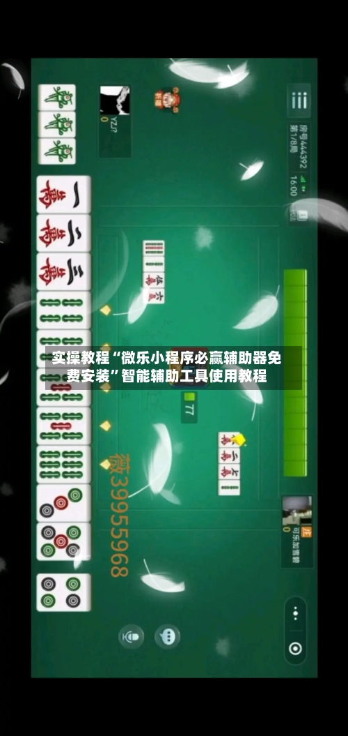 实操教程“微乐小程序必赢辅助器免费安装”智能辅助工具使用教程-第2张图片