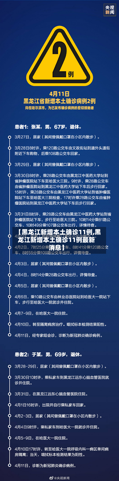 【黑龙江新增本土确诊11例,黑龙江新增本土确诊11例最新消息】-第3张图片