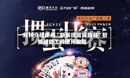 一分钟介绍使用“新版掼蛋辅助器”智能辅助工具使用教程-第2张图片