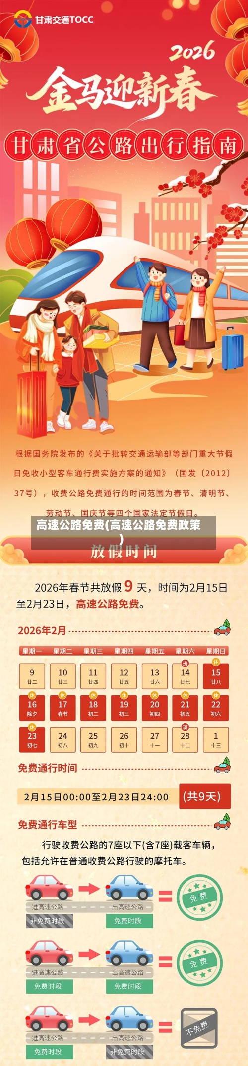 高速公路免费(高速公路免费政策)-第1张图片