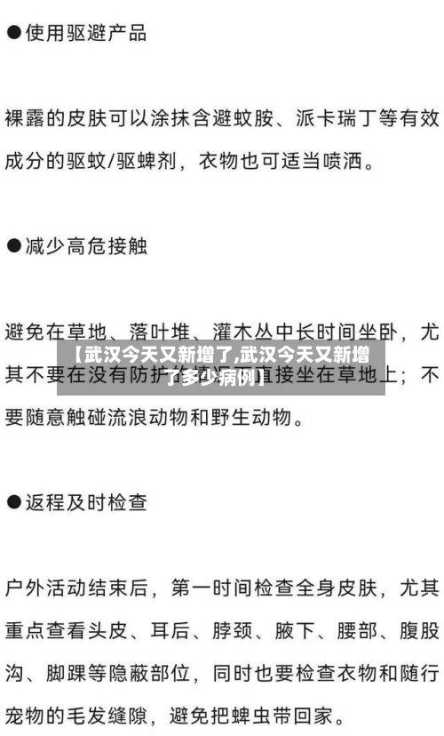 【武汉今天又新增了,武汉今天又新增了多少病例】-第1张图片
