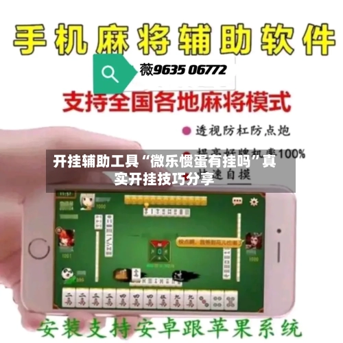 开挂辅助工具“微乐惯蛋有挂吗”真实开挂技巧分享-第3张图片