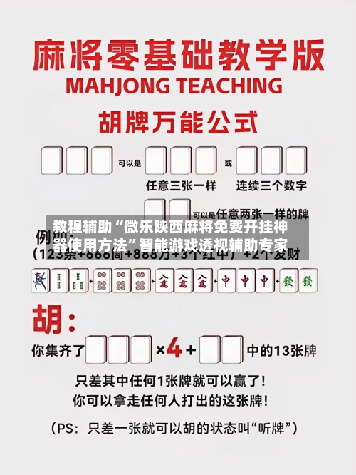 教程辅助“微乐陕西麻将免费开挂神器使用方法”智能游戏透视辅助专家-第2张图片