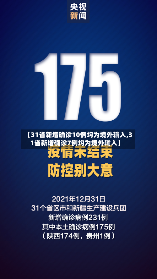 【31省新增确诊10例均为境外输入,31省新增确诊7例均为境外输入】-第2张图片