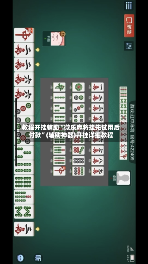 教程开挂辅助“微乐麻将挂先试用后付款”(辅助神器)开挂详细教程-第3张图片