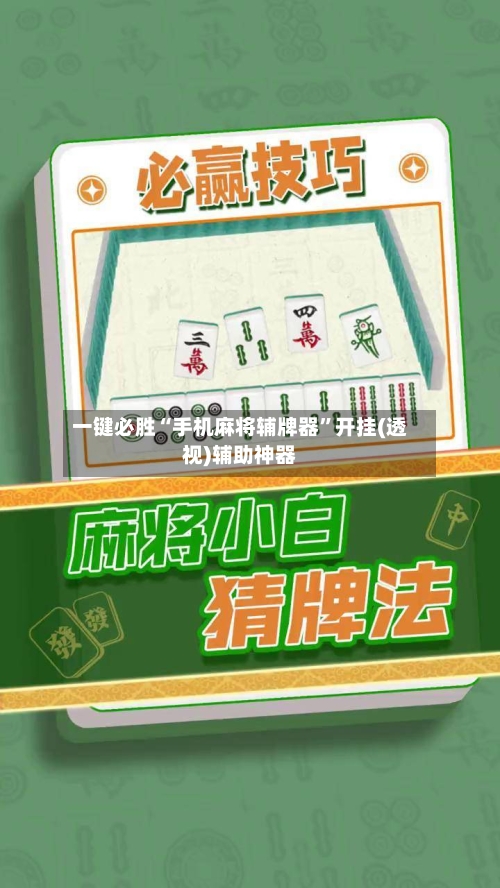 一键必胜“手机麻将辅牌器”开挂(透视)辅助神器-第2张图片