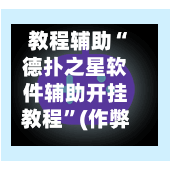 教程辅助“德扑之星软件辅助开挂教程”(作弊)辅助透视教程-第2张图片
