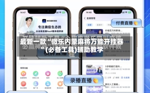 最新一款“微乐内蒙麻将万能开挂器”(必备工具)辅助教学-第3张图片