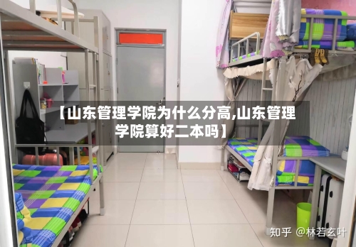 【山东管理学院为什么分高,山东管理学院算好二本吗】-第1张图片