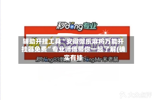 辅助开挂工具“安徽微乐麻将万能开挂器免费	”专业师傅带你一起了解(确实有挂-第2张图片