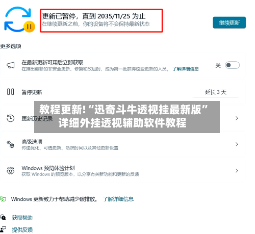 教程更新!“迅奇斗牛透视挂最新版”详细外挂透视辅助软件教程-第3张图片