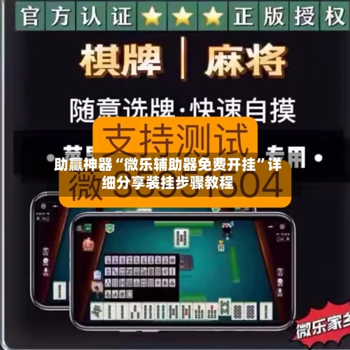 助赢神器“微乐辅助器免费开挂”详细分享装挂步骤教程-第2张图片