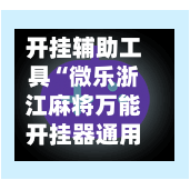 开挂辅助工具“微乐浙江麻将万能开挂器通用版”开挂(透视)辅助神器-第2张图片