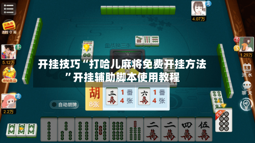 开挂技巧“打哈儿麻将免费开挂方法”开挂辅助脚本使用教程-第3张图片