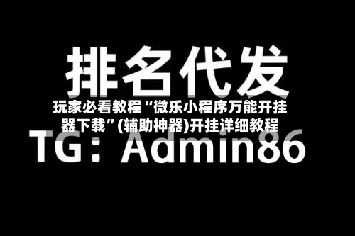 玩家必看教程“微乐小程序万能开挂器下载	”(辅助神器)开挂详细教程-第2张图片