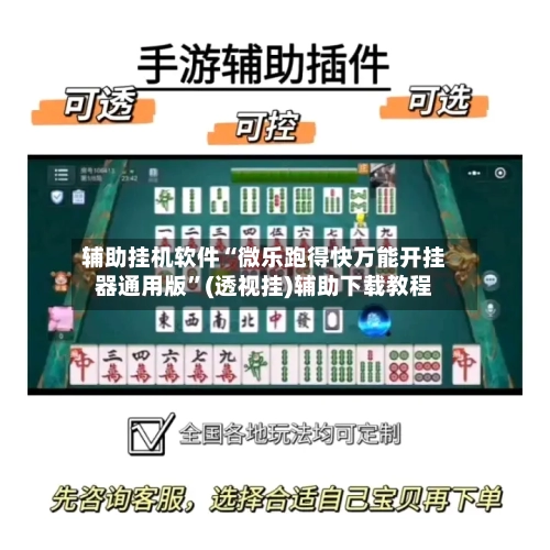 辅助挂机软件“微乐跑得快万能开挂器通用版”(透视挂)辅助下载教程-第3张图片