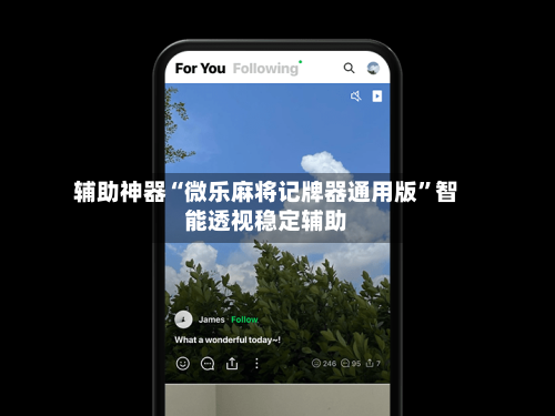 辅助神器“微乐麻将记牌器通用版”智能透视稳定辅助-第3张图片