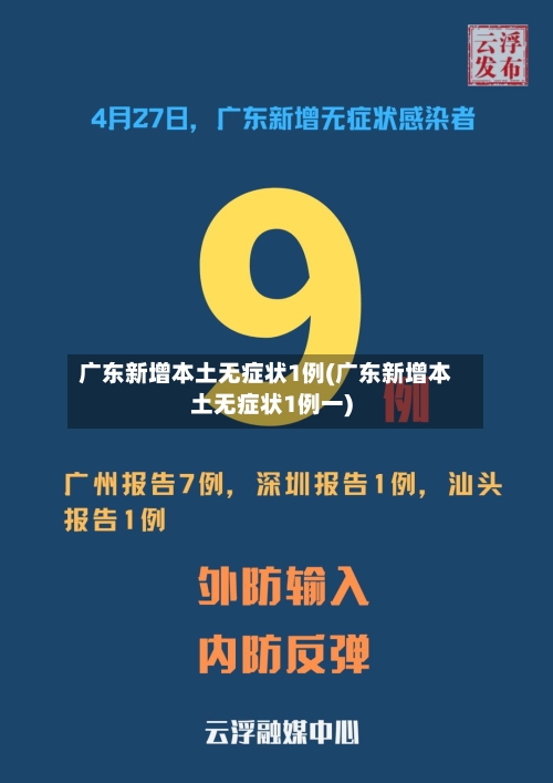 广东新增本土无症状1例(广东新增本土无症状1例一)-第2张图片