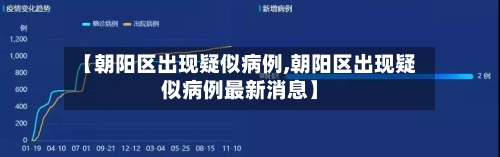 【朝阳区出现疑似病例,朝阳区出现疑似病例最新消息】-第2张图片
