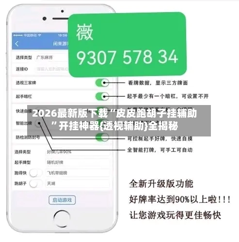 2026最新版下载“皮皮跑胡子挂辅助”开挂神器{透视辅助}全揭秘-第3张图片