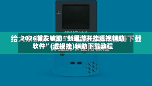 2026首发辅助“新星游开挂透视辅助软件	”(透视挂)辅助下载教程-第1张图片