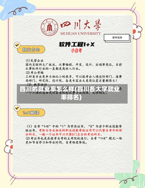 四川的就业率怎么样(四川各大学就业率排名)-第2张图片