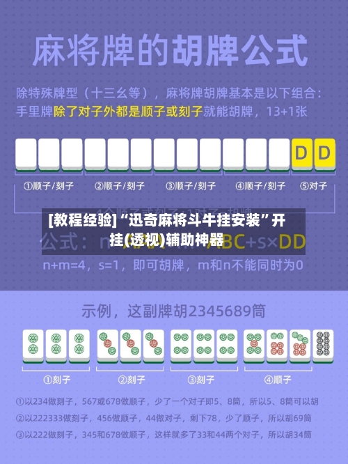 [教程经验]“迅奇麻将斗牛挂安装”开挂(透视)辅助神器-第2张图片