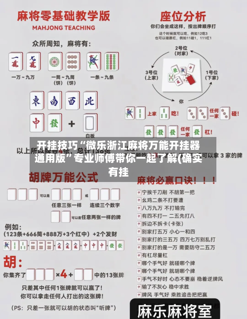 开挂技巧“微乐浙江麻将万能开挂器通用版”专业师傅带你一起了解(确实有挂-第2张图片