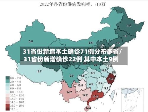 31省份新增本土确诊71例分布多省/31省份新增确诊22例 其中本土9例-第2张图片