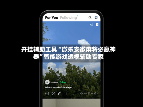 开挂辅助工具“微乐安徽麻将必赢神器”智能游戏透视辅助专家-第1张图片