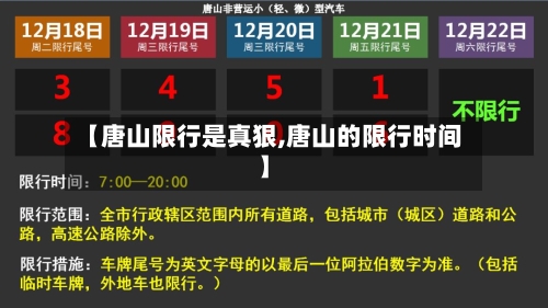 【唐山限行是真狠,唐山的限行时间】-第1张图片