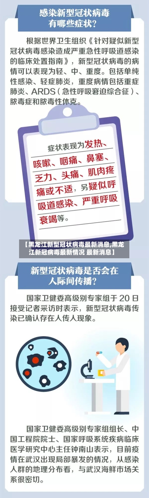 【黑龙江新型冠状病毒最新消息,黑龙江新冠病毒最新情况 最新消息】-第1张图片