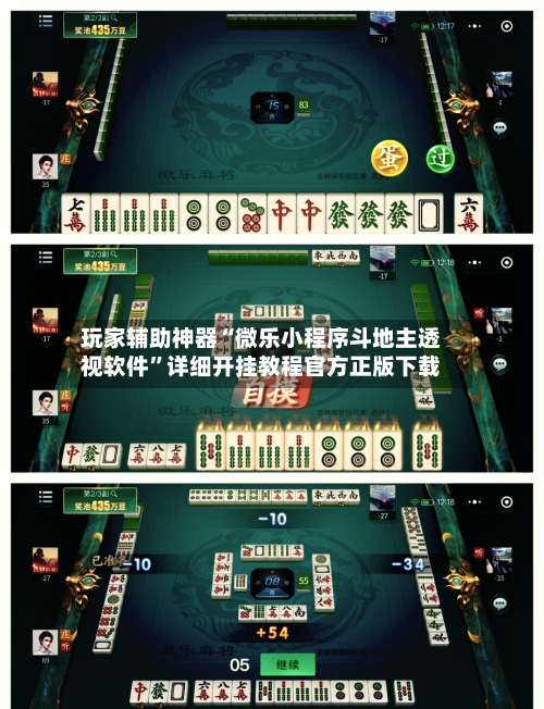 玩家辅助神器“微乐小程序斗地主透视软件	”详细开挂教程官方正版下载-第2张图片