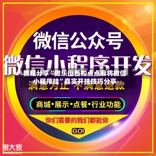教程分享“微乐山西扣点点麻将微信小程序挂”真实开挂技巧分享-第2张图片