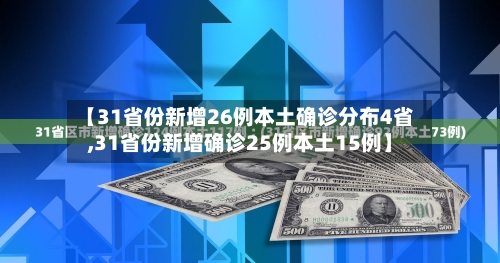 【31省份新增26例本土确诊分布4省,31省份新增确诊25例本土15例】-第2张图片