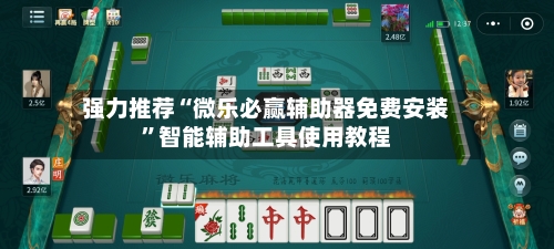 强力推荐“微乐必赢辅助器免费安装”智能辅助工具使用教程-第2张图片