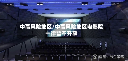 中高风险地区/中高风险地区电影院一律暂不开放-第1张图片